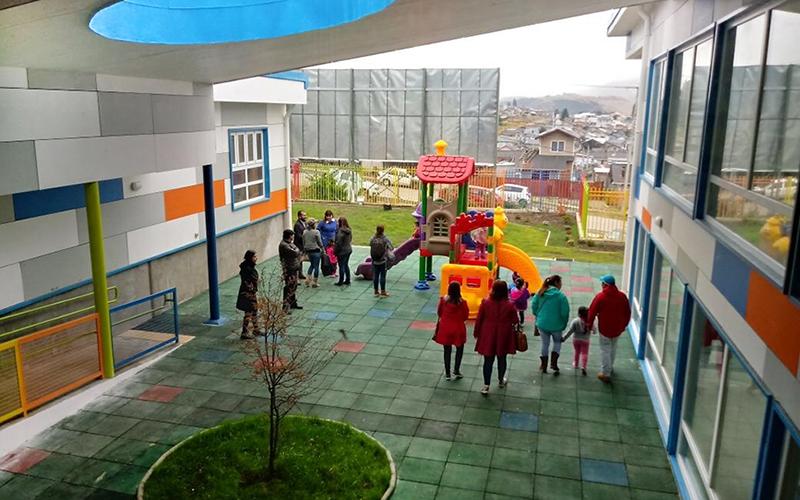 En este momento estás viendo JUNJI inaugura en Coyhaique el segundo jardín infantil más grande de Chile