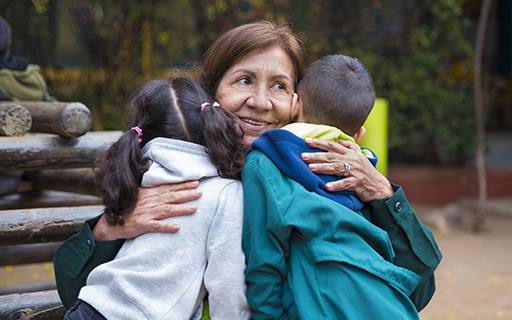 Sylvia destaca que uno de sus mayores logros fue lograr la unión de todos los actores sociales en torno al jardín infantil: familias, vecinos, municipalidad y redes asistenciales.