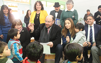 En su primera visita oficial a la región de Coquimbo, el Secretario de Estado profundizó en el mensaje presidencial emitido en su reciente cuenta pública, en la que destacó el Acuerdo Nacional por la Infancia