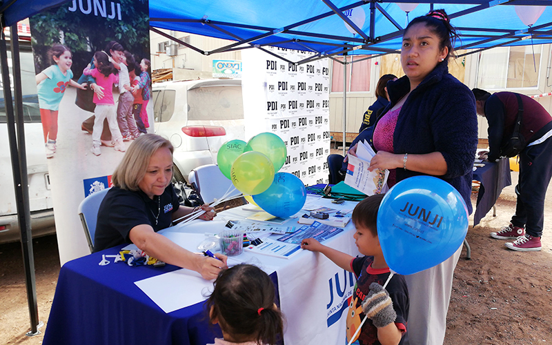 Lee más sobre el artículo JUNJI Participa en Feria de Servicios Públicos en Iquique