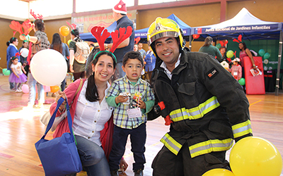 También participó en la actividad, el gobernador de Concepción, Robert Contreras, quien felicitó a la Junji por promover el cuidado de nuestros niños y niñas.