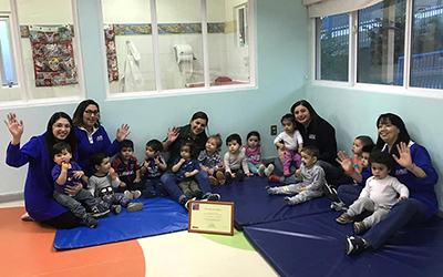 En Puerto Natales el mejor registro lo obtuvo la Sala Cuna Mayor A del Jardín Infantil “Copito de Nieve” con un 83,4%.