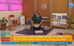 Lee más sobre el artículo Concluyó exitoso espacio de jardín Junji en matinal de Contivisión