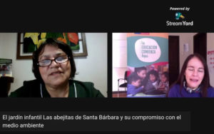 Lee más sobre el artículo Vicepresidenta entrevista a directora de Jardín “Las Abejitas” de Santa Bárbara