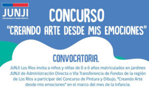 Lee más sobre el artículo Junji Los Ríos invita a participar en concurso de “Creando Arte desde mis Emociones”