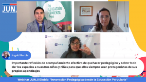 Lee más sobre el artículo Junji Biobío y Universidad de Chile realizaron exitoso webinar sobre Innovación Pedagógica