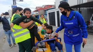 Lee más sobre el artículo Párvulos y funcionarios realizaron exitosamente ejercicio de evacuación