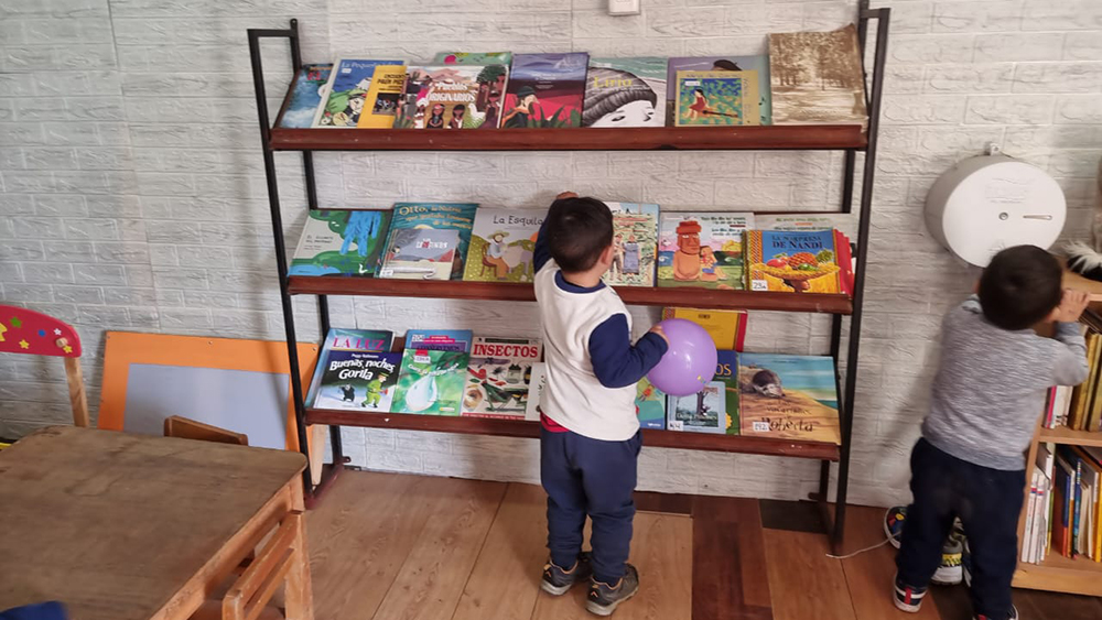 Lee más sobre el artículo Jardín “Millantún” inaugura biblioteca para niñas y niños