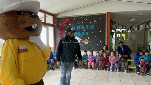 Lee más sobre el artículo Niños y niñas de Junji aprenden cómo prevenir incendios forestales