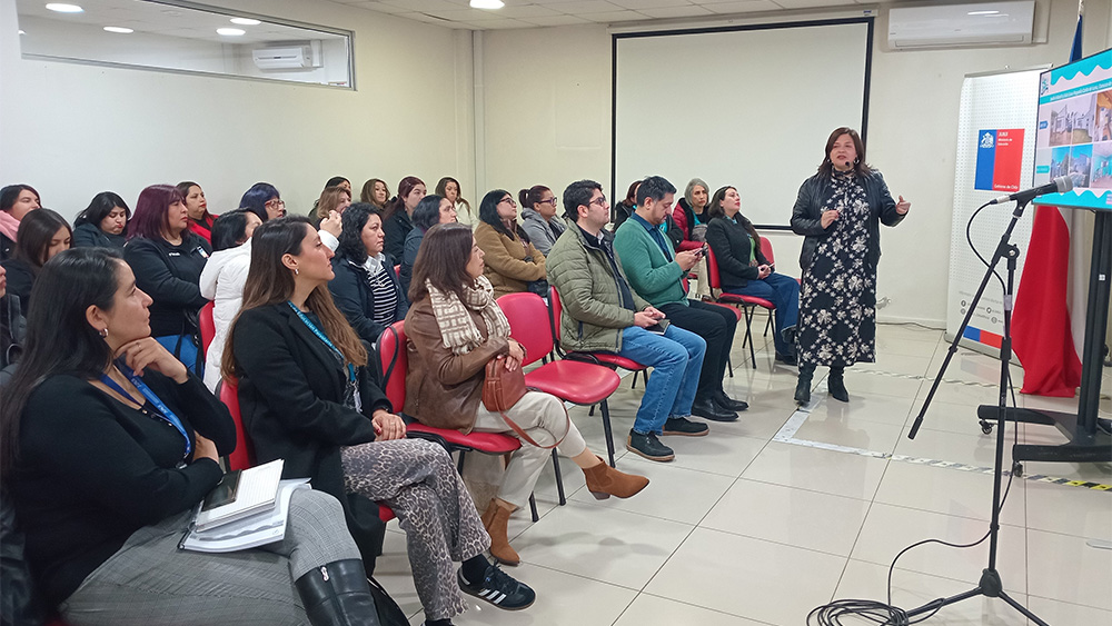 La reunión fue la instancia para presentar los principales logros y avances en el trabajo con los jardines vía transferencia.