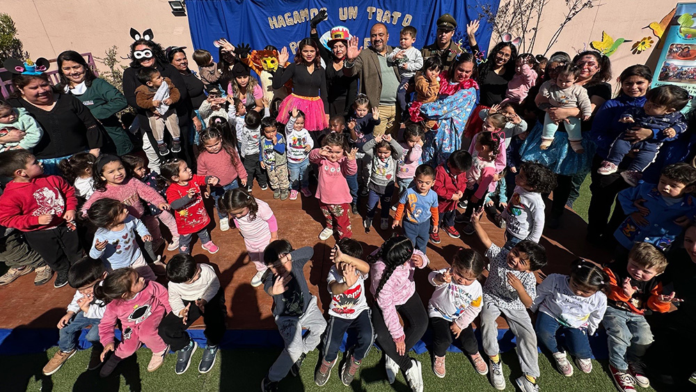 En los 126 jardines de la institución se desarrollan diversas iniciativas que involucran la participación activa de las comunidades educativas.