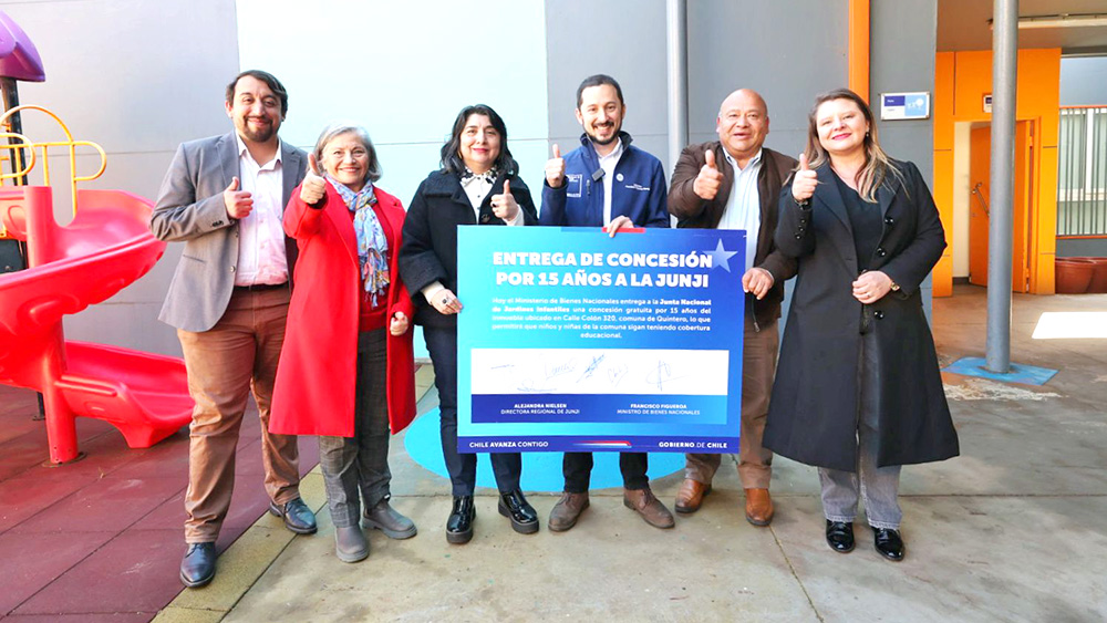 Lee más sobre el artículo Ministerio de Bienes Nacionales entrega concesión a la JUNJI Valparaíso