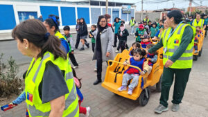 Lee más sobre el artículo Más de 1.800 párvulos de JUNJI Arica participaron en Simulacro de Sismo y Tsunami