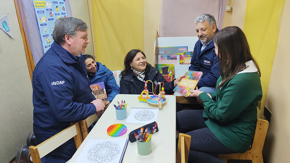 Este nuevo espacio permitirá que padres y madres usuarias de INDAP, realicen sus trámites mientras sus hijos e hijas cuentan con un lugar de permanencia, acogedor y adaptado a sus edades e intereses.