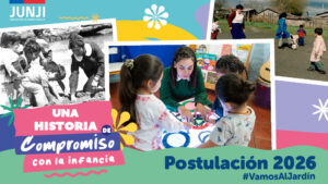 Lee más sobre el artículo Una historia de compromiso con la infancia: JUNJI inicia campaña de postulación 2026