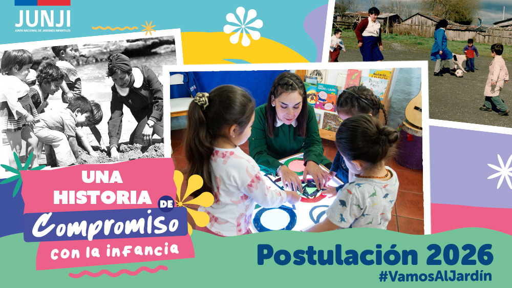 Lee más sobre el artículo Una historia de compromiso con la infancia: JUNJI inicia campaña de postulación 2026