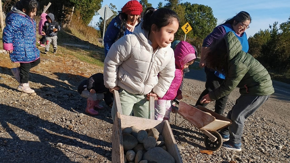 Lee más sobre el artículo Jardín “Relmu Lafken” se adjudica proyecto educativo intercultural de juego al aire libre de Fundación Arcor Chile