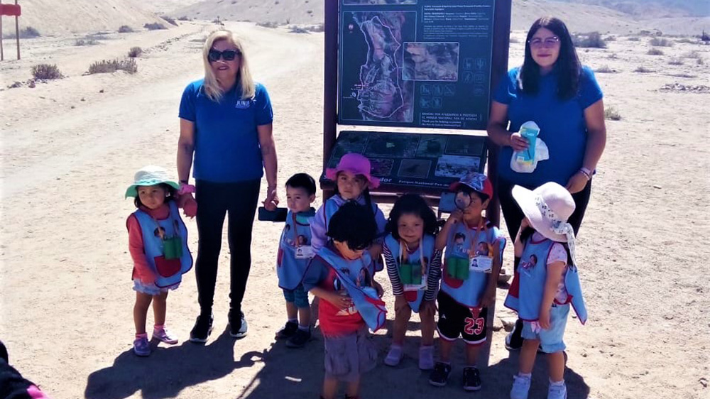 Lee más sobre el artículo Niños y niñas del Jardín “Victoria del Inca” de El Salvador vivieron una experiencia inolvidable en el Parque Nacional Pan de Azúcar