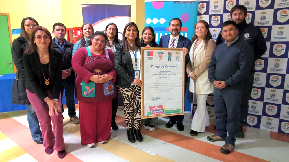 Lee más sobre el artículo JUNJI Los Ríos y Municipalidad de Lago Ranco firman convenio para conservación