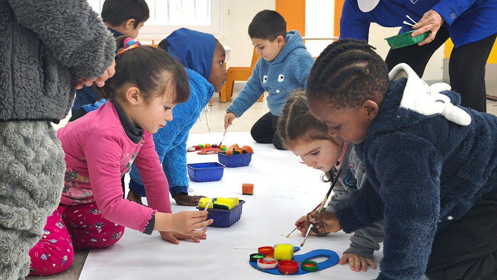 El cerebro infantil se potencia compartiendo con otros niños