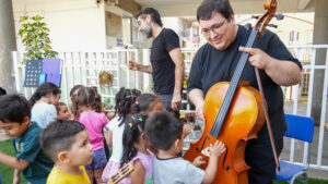 Lee más sobre el artículo JUNJI y Corporación Cultural de Antofagasta cierran intervención musical en Jardín de Verano con experiencia sinfónica al aire libre