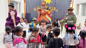 Lee más sobre el artículo Jardín Infantil “El Pedregal” vive la tradición del Machaq Mara