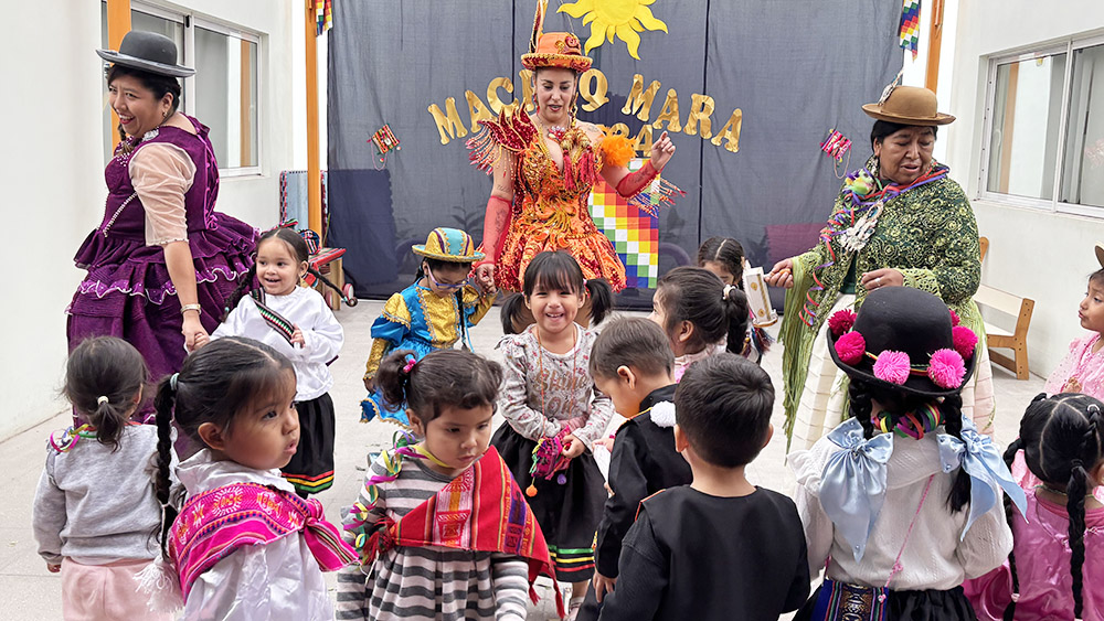 En este momento estás viendo Jardín Infantil “El Pedregal” vive la tradición del Machaq Mara