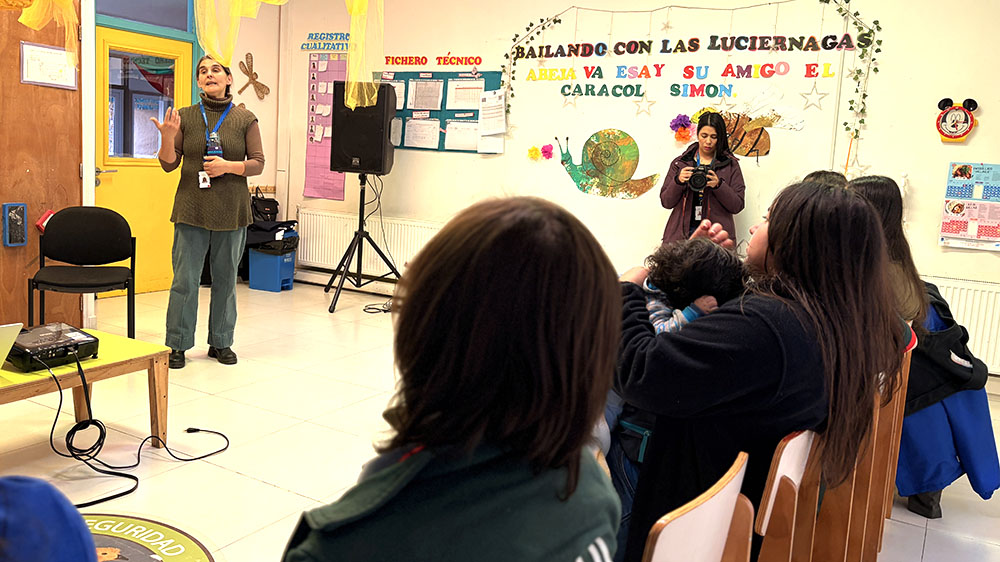 En este momento estás viendo JUNJI Aysén invitó a las familias a dialogar sobre el cuidado de los niños y niñas en temporada invernal