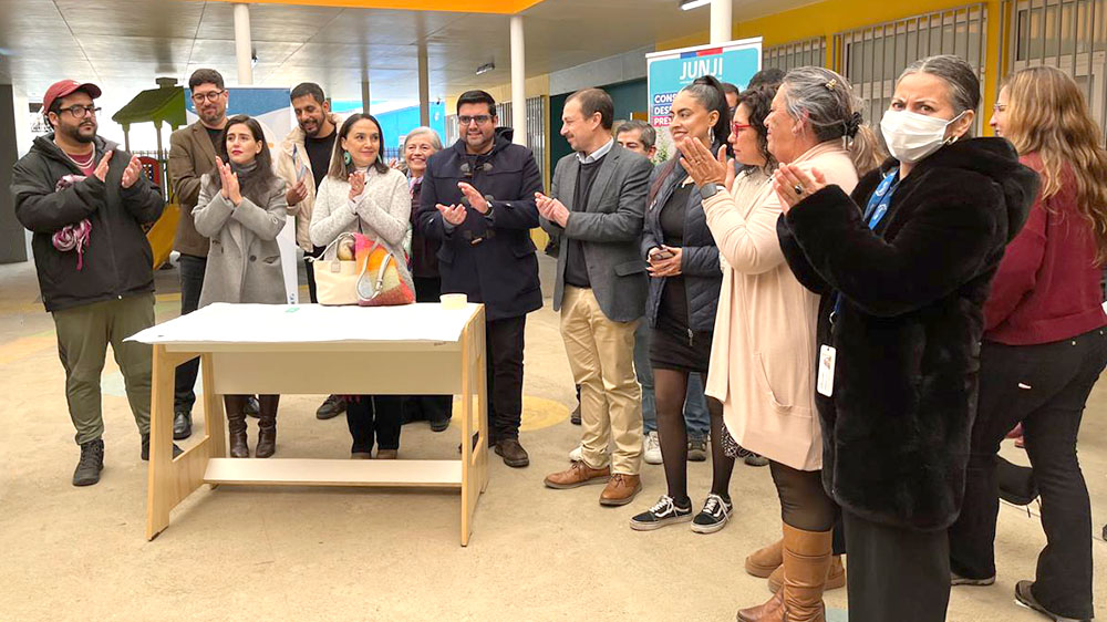 La jornada de participación ciudadana permitió a dirigentes sociales y vecinos conocer la moderna infraestructura destinada a la educación inicial del sector.
