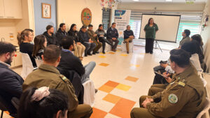 Lee más sobre el artículo JUNJI Ñuble articula acciones para fortalecer la seguridad del Jardín Infantil «Trencitos de Konantü»