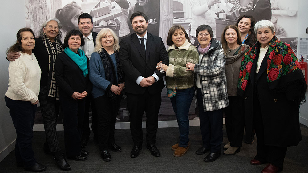 Junji representantes de Valparaiso y de la organización