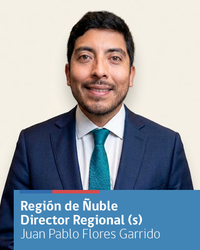 Juna Pablo Flores - Director Regional (s) de Ñuble