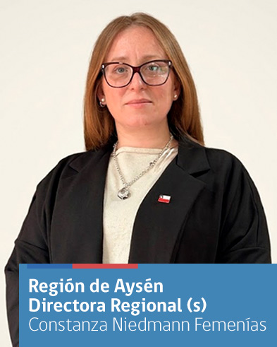 Constanza Niedmann Femenías asume como directora regional (s) de la JUNJI Aysén