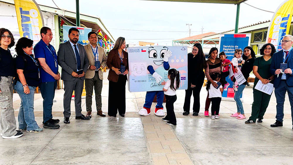 En Arica comenzó la entrega gratuita de cédulas de identidad para párvulos de la JUNJI