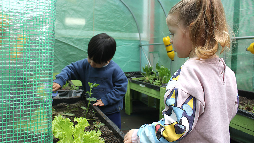 Jardín Infantil "Hijos de la Tierra" fortalece su compromiso medioambiental