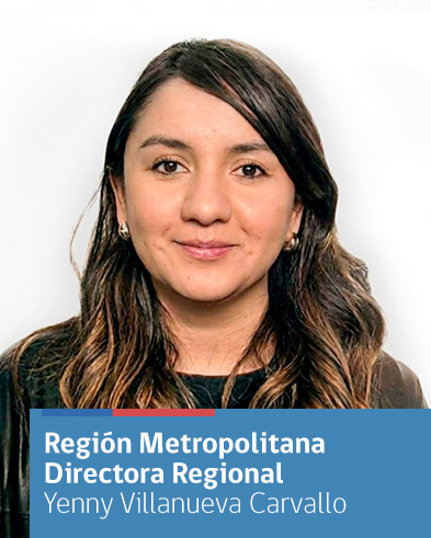 Directora regional Metropolitana Yenny Villanueva